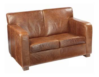 Halo Cooper Leather 2 Seater Sofa