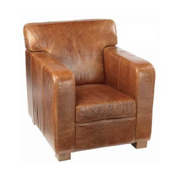 Halo Cooper Leather Armchair