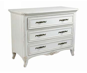 Halo Furnishings Ltd Halo French Painted 3 Drawer Chest