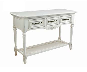 Halo French Painted Console Table