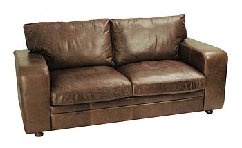 Halo Furnishings Ltd Halo New Greenwich Leather 2 Seater Sofa