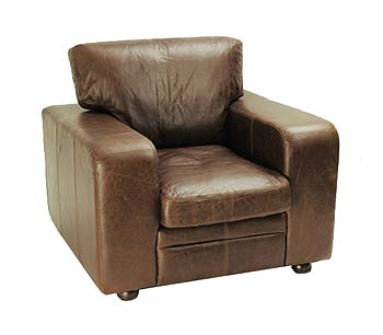 Halo New Greenwich Leather Armchair