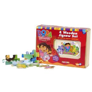 Dora The Explorer Wooden Jigsaw In Box