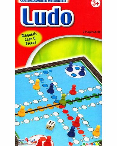 Halsall Magnetic Traditional Travel Ludo Game