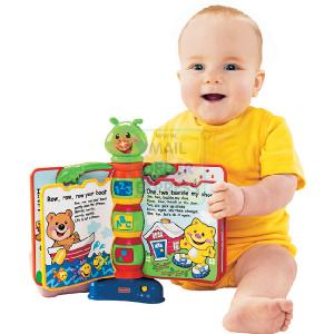 HALSALL - MATTEL Fisher Price Laugh and Learn Rhymes Book