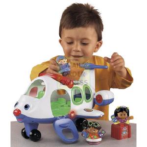 HALSALL - MATTEL Fisher Price Little People Lil Movers Airplane