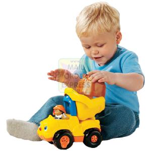 HALSALL - MATTEL Fisher Price Little People Lil Movers Dump Truck