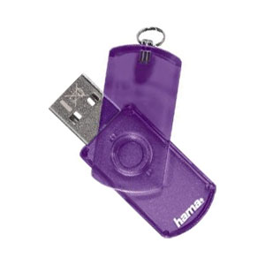 Hama 8GB Elatio FlashPen 40x USB Flash Drive -