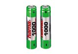 AAA 1000 mAh Rechargeable Battery - TWO