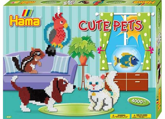 Hama Beads Cute Pets Gift Box