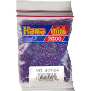 Hama Beads Hama Mini Beads Trans Purple
