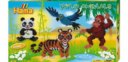 Hama Beads Wild Animals Giant Gift Box