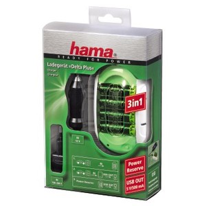 Hama Delta Plus Battery Charger   4 x 2100mAh
