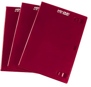 HD-DVD Jewel Case (Dark Red) 3 Pack - 51348 - CLEARANCE