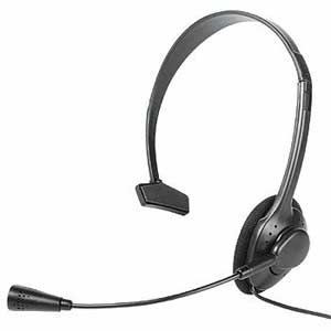 hama Headset (Mono) with Microphone SL-014 (VoIP and Skype Compatible) - 29014