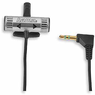 hama Microphone Tie Clip Stereo (VoIP and Skype compatible) - 46108