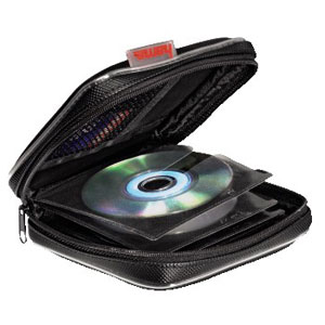 Mini CD and DVD (8cm) - Storage Case / Wallet (Holds 12 Discs) - 78328