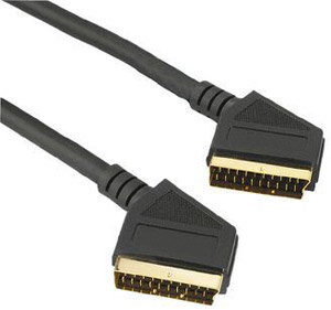 Multimedia Cable SCART to SCART 3 metre (GOLD) - 11945 - CLEARANCE