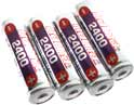 HAMA Ni-Mh Rechargeable AA - 2400 mAh - 4 Pack - 46675 - SPECIAL