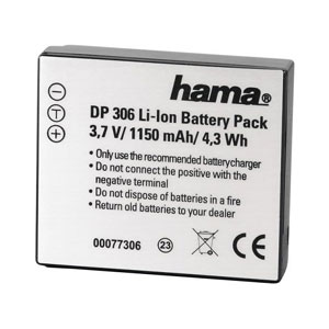 Hama Panasonic CGA-S005E Digital Camera Battery -