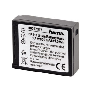 Hama Panasonic CGA-S007E Digital Camera Battery -
