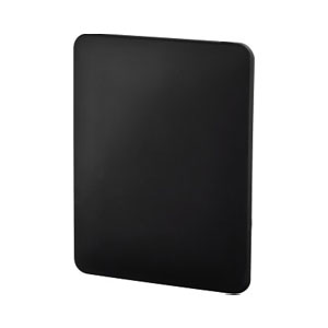 Silicon Button iPad Cover - Black