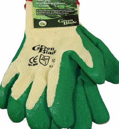 Hamble Distribution ltd Green Blade BB-RG106 Non-Slip Gloves - Green