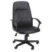 high back Home Office Chair, Black