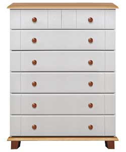 Chest of Drawers 5 + 2 - White