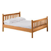 King Bed, Oak & mattress