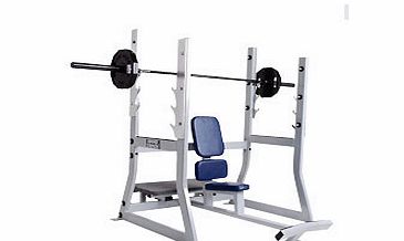 Hammer Strength Full Commercial Olympic Military Bench