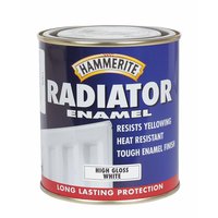 HAMMERITE Radiator Paint Gloss White 500ml