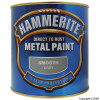 Hammerite Smooth Finish Grey Metal Paint 1Ltr
