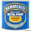 Hammerite Smooth Finish Yellow Paint 250ml