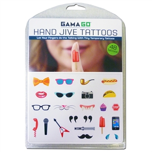 Hand Jive Finger Tattoos