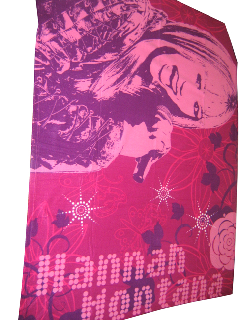 Hannah Montana Fleece Blanket Printed