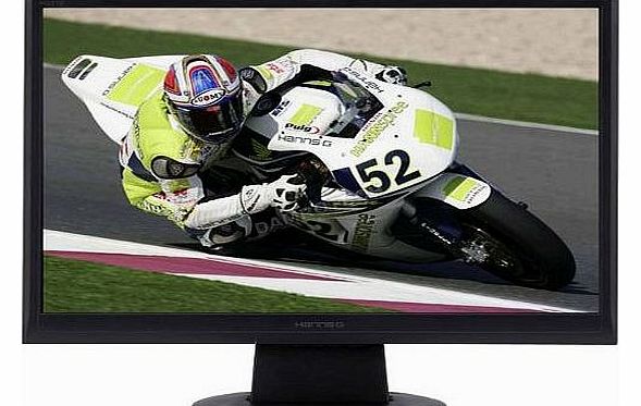HannsG Hi221D 22`` Widescreen LCD TFT Monitor, Black, 1680x1050, DVI, VGA, Speakers