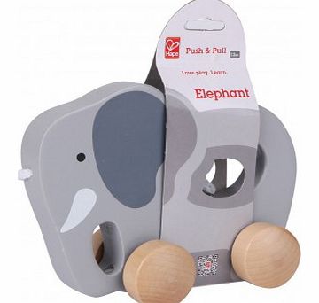 Hape Elephant on a pull string `One size