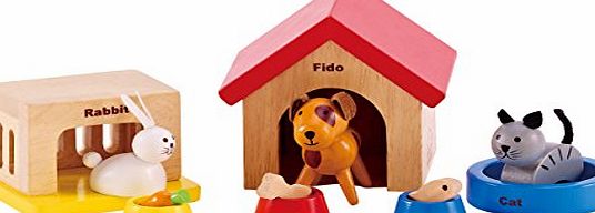 Hape International Hape HAP-E3455 Hape Family Pets