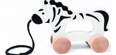 Hape Zebra on a pull string `One size