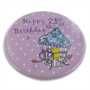 Happy 21st Birthday Cupcake Stand