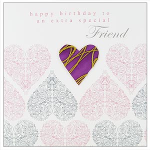 Happy Birthday Extra Special Friend Card