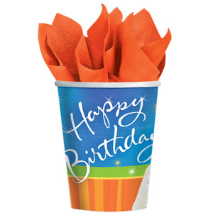 happy birthday Party Accessories (Cups)