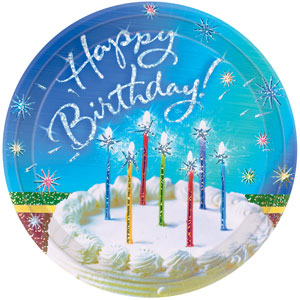 Happy Birthday Party Accessories (Plates)