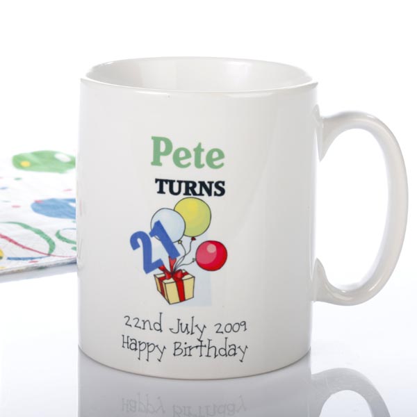 Happy Birthday Personalised Mug