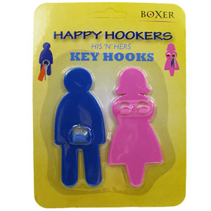 Hookers His N Hers Key Hooks
