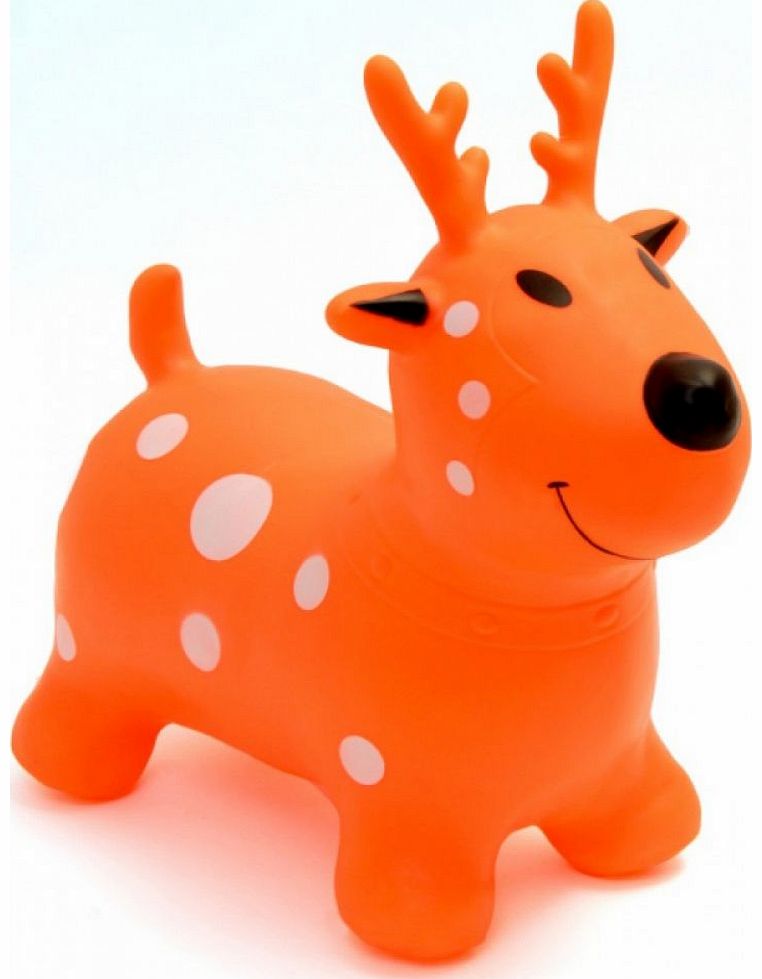 Happy Hopperz Inflatable Orange Deer 2014