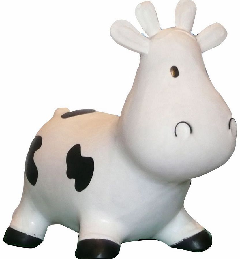 Inflatable White Cow 2014