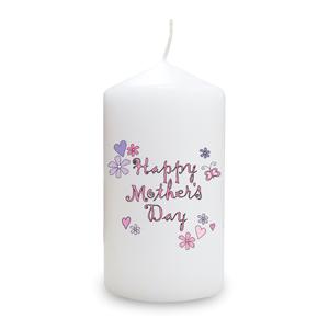 Happy Mothers Day Candle