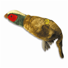 Large Plush Migrator Pheasant Toy for Dogs by Happy Pet